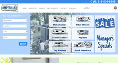 Desktop Screenshot of camperlandok.com
